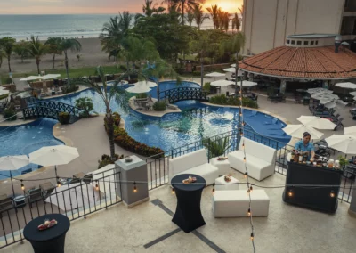 Poolside at Crocs Resort & Casino