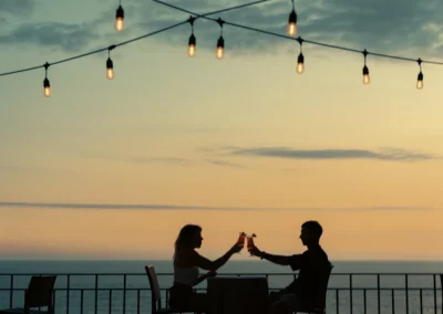 A sunset dinner at Crocs Resort & Casino