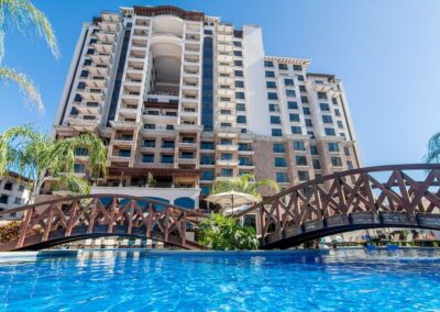 An exterior image of Crocs Resort