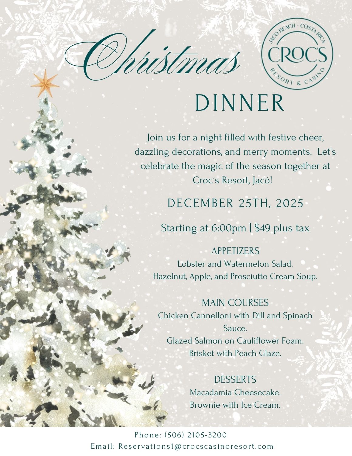 Fine Dining Restaurant in Jaco Beach Costa Rica