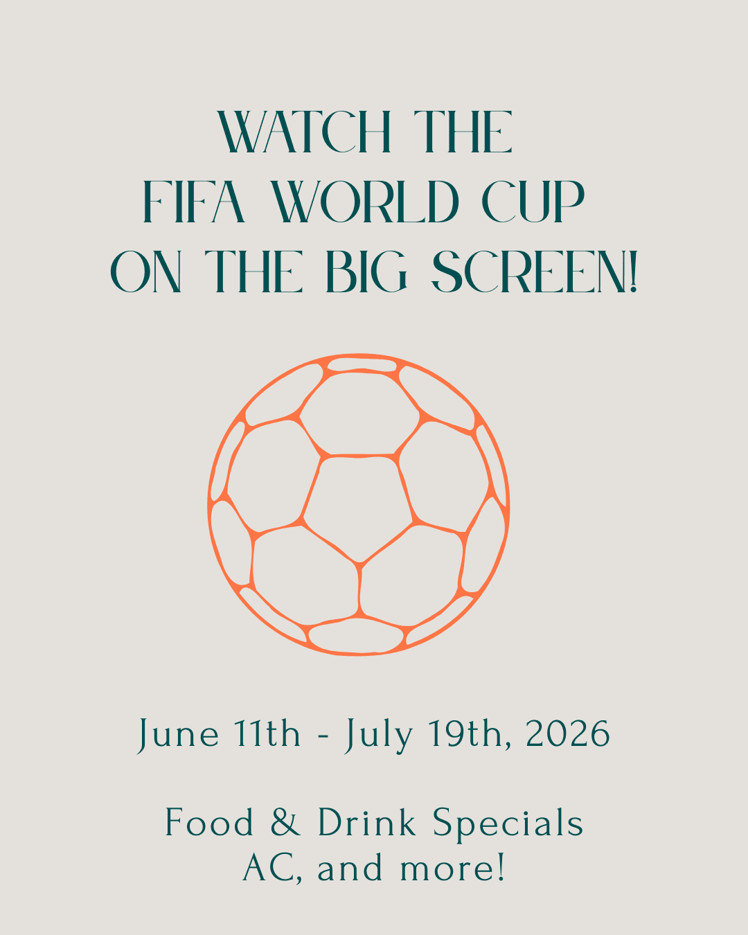 FIFA World Cup Viewing party 